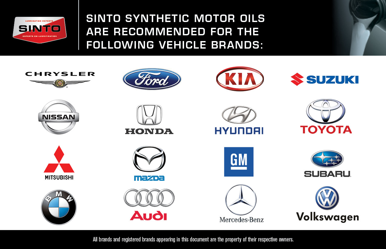 Oil brochure | Synthetic Engine Oil & Lubrication Products | SINTO ...